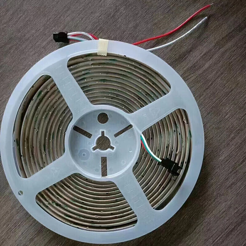 DC 12V WS2811 COB LED Strip RGB IC Addressable High Density Flexible Tape Lights - Image 3 of 4