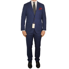 Men Suitsupply Suit Lazio Perennial Wool Vitale Barberis Super 110s EU50 UK/US40