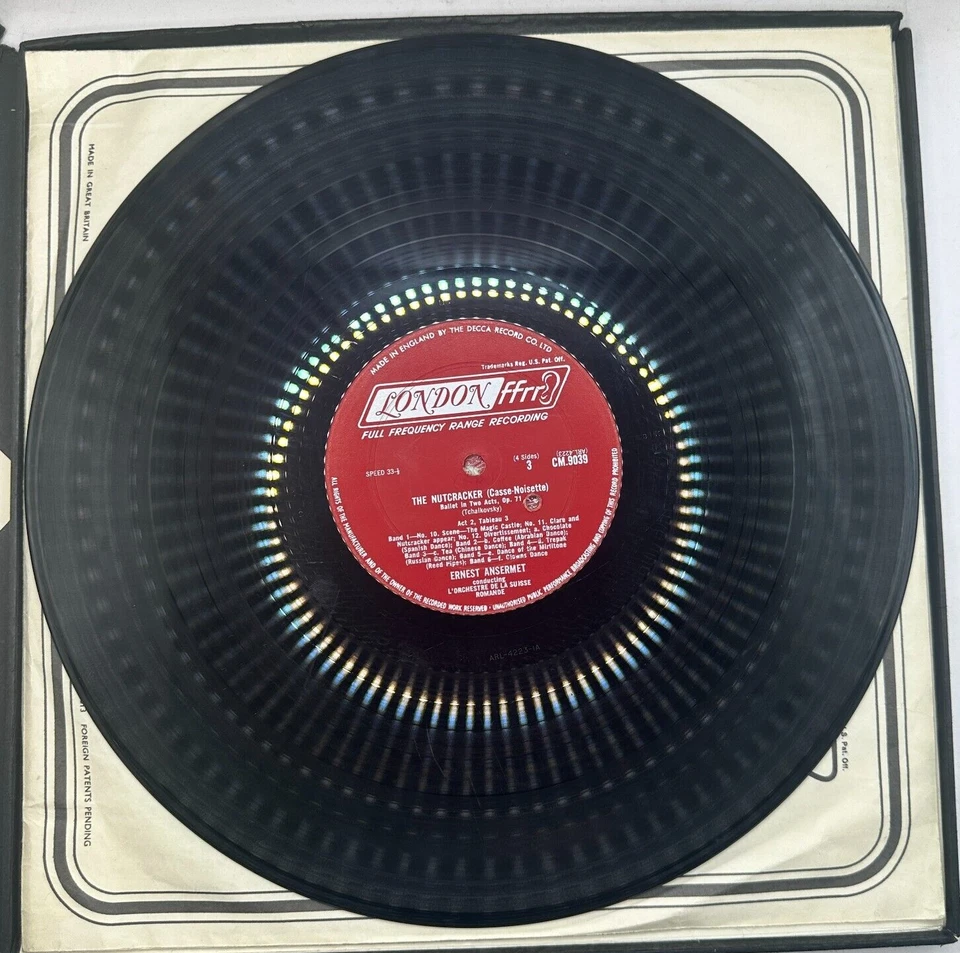 Tchaikovsky THE NUTCRACKER Casse Noisette Op 71 Ballet MONO CMA 7202 London HTF - Image 4 of 4