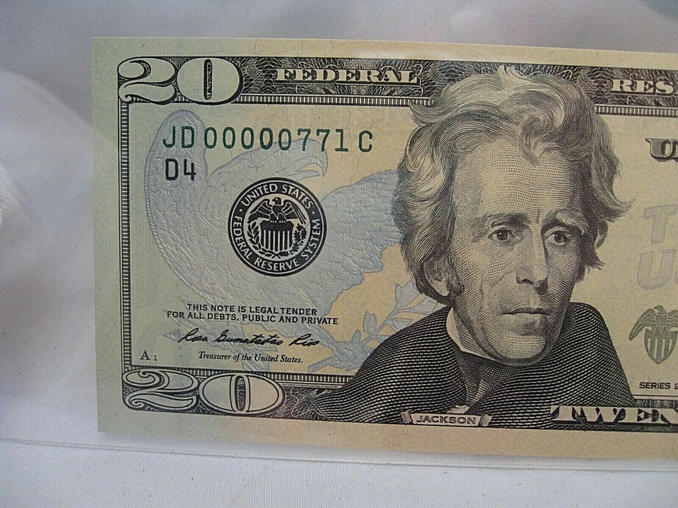 CU Crisp 2009 3 DIGIT FRN Note. PCGS Very Choice New 64PPQ. Fr#2096-D - Image 3 of 4