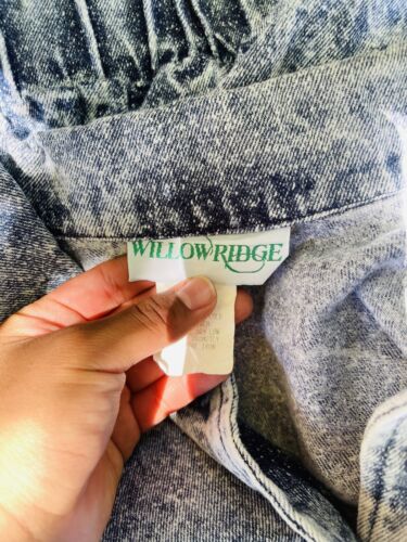 Vintage Women's size Medium Willow Ridge Denim Jacket - Picture 7 of 8