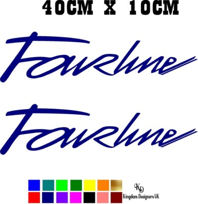fits Classic Fairline Yachts Graphic - cut from Premium Cast Avery Dennison 800