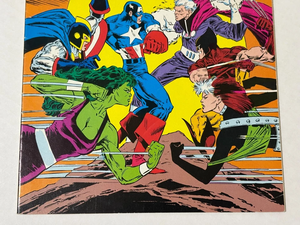 Lot of 2 (Complete Set 1&2) X-Men vs the Avengers Copper Age Comic Books - Image 3 of 4