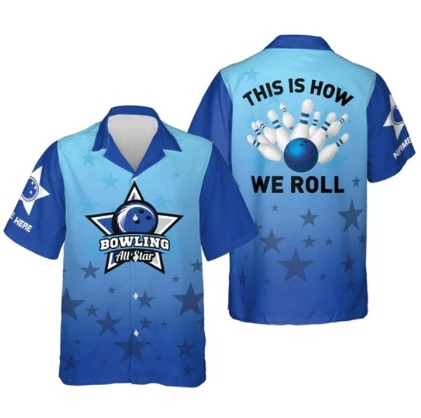Custom Hawaiian Bowling Shirts Funny
