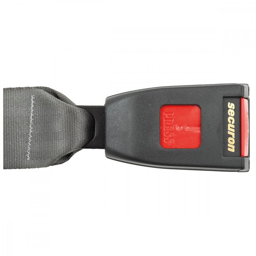 Rear Automatic Seat Belt For Lada Riva Estate 1983 Shape Grey - Picture 5 of 8