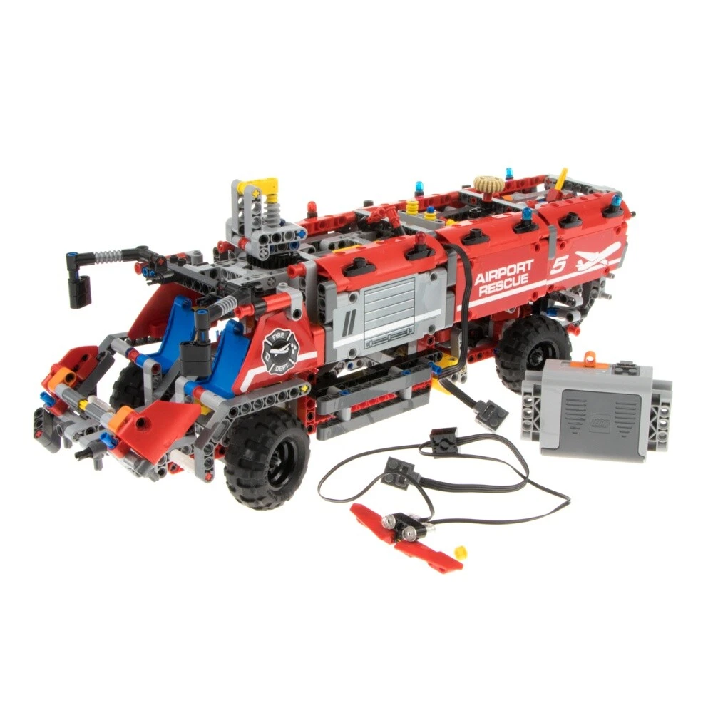 1x LEGO Technique Set Aéroport Camion de Pompiers 42068 Moteur Lumière  Incomplé