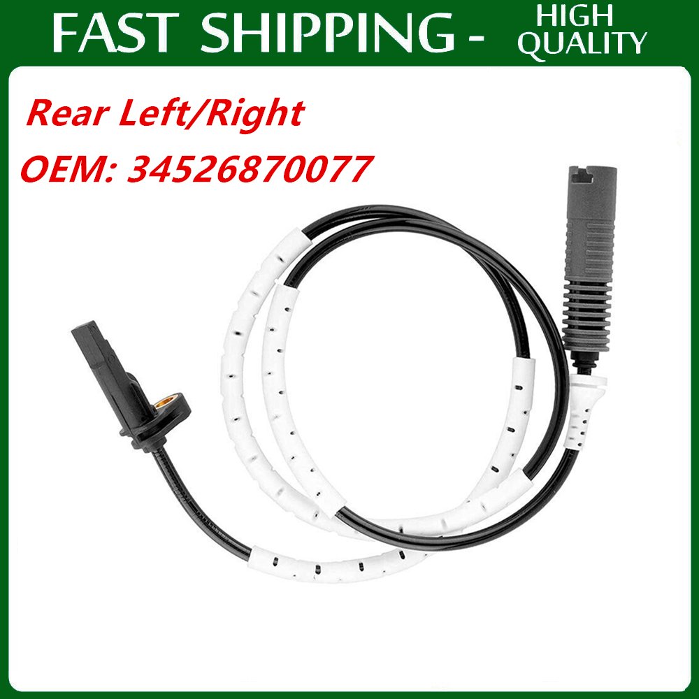 Rear ABS Wheel Speed Sensor 34526870077 For 20062013 BMW 135i 328i
