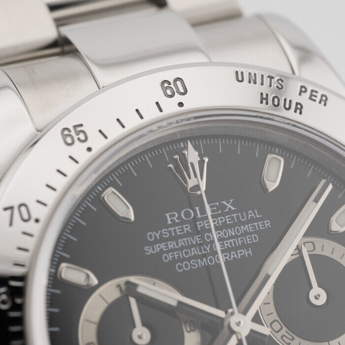 ROLEX Daytona 116520 Black Warranty 2006 SN/#D | eBay ROLEX Daytona 116520 Black Warranty 2006 SN/#D | eBay