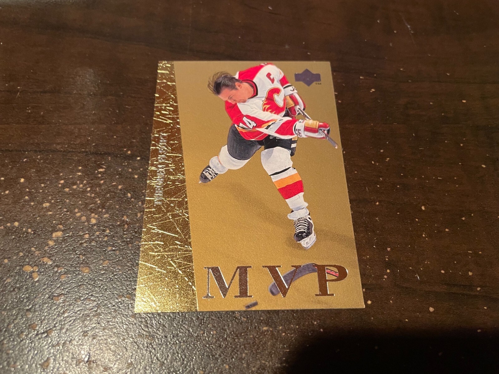 1996-97 Upper Deck Collector’s Choice MVP GOLD THEOREN FLEURY #UD11