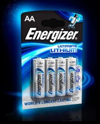 12 x Energizer Ultimate Lithium AA Mignon Batterien MN1500 LR6 AM3 