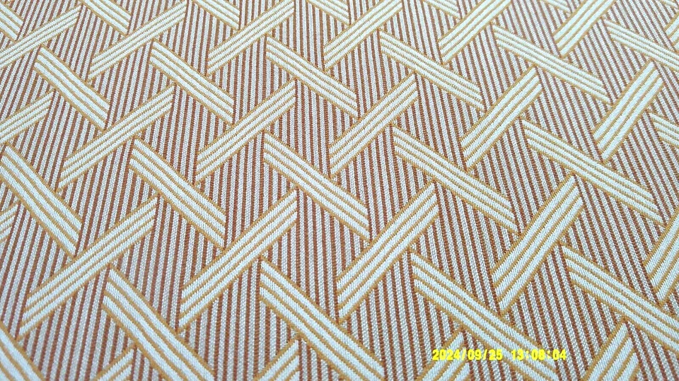 Parasol "Stella" Tejido Enrejado Salmón SKU 6381 Bambú Aspecto POR Exterior/Patio Foto 3 de 4