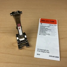  Genuine Bernina Embroidery / Applique Foot #6 - New Style