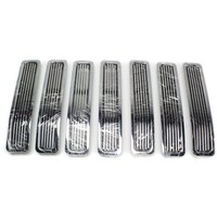 Grille Insert For 98-2006 Jeep Wrangler (tj) Chrome Plastic on sale Grille Insert For 98-2006 Jeep Wrangler (tj) Chrome Plastic on sale