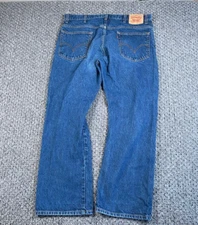 VTG Y2K Levi's 517 Bootcut Jeans Men's 40 x 30 Blue Denim Medium Wash Boot Cut