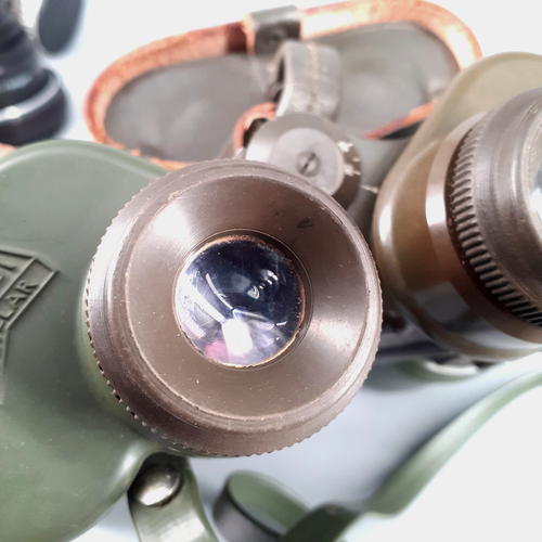 Fernglas Hensoldt Wetzlar 10 x 50 Militär - Jagt oliv/braun CIZIKLER - 第 13/19 張圖片