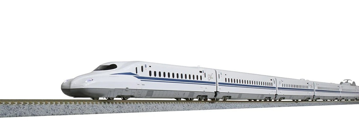 KATO N gauge 10-1699 N700S Shinkansen Nozomi Add-on Set B 8 cars