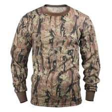 Rothco 6770 Smokey Branch Camo Long Sleeve T-Shirt (Choose Sizes)