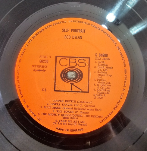 Bob Dylan - Self Portrait (1970) Double Vinyl LP UK 1st Press in VG+ condition. - Picture 12 of 15
