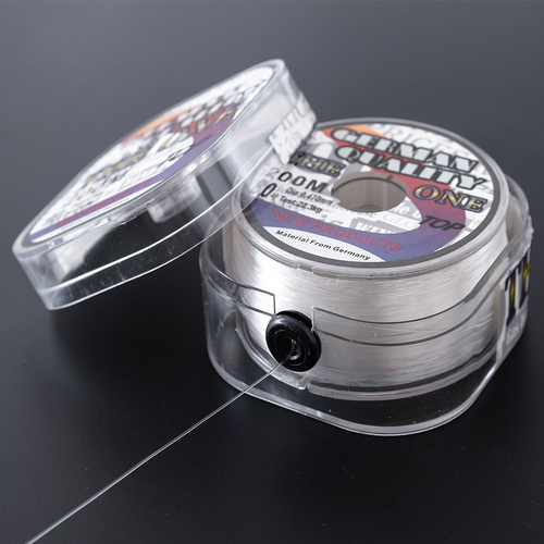 200m Fluorocarbon Coating Fishing Line Sinking Abrasion Resistance Stretchable
