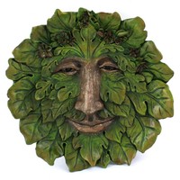 Top Collection Garden Fig Green Man Hanging Plaque Large on sale Top Collection Garden Fig Green Man Hanging Plaque Large on sale