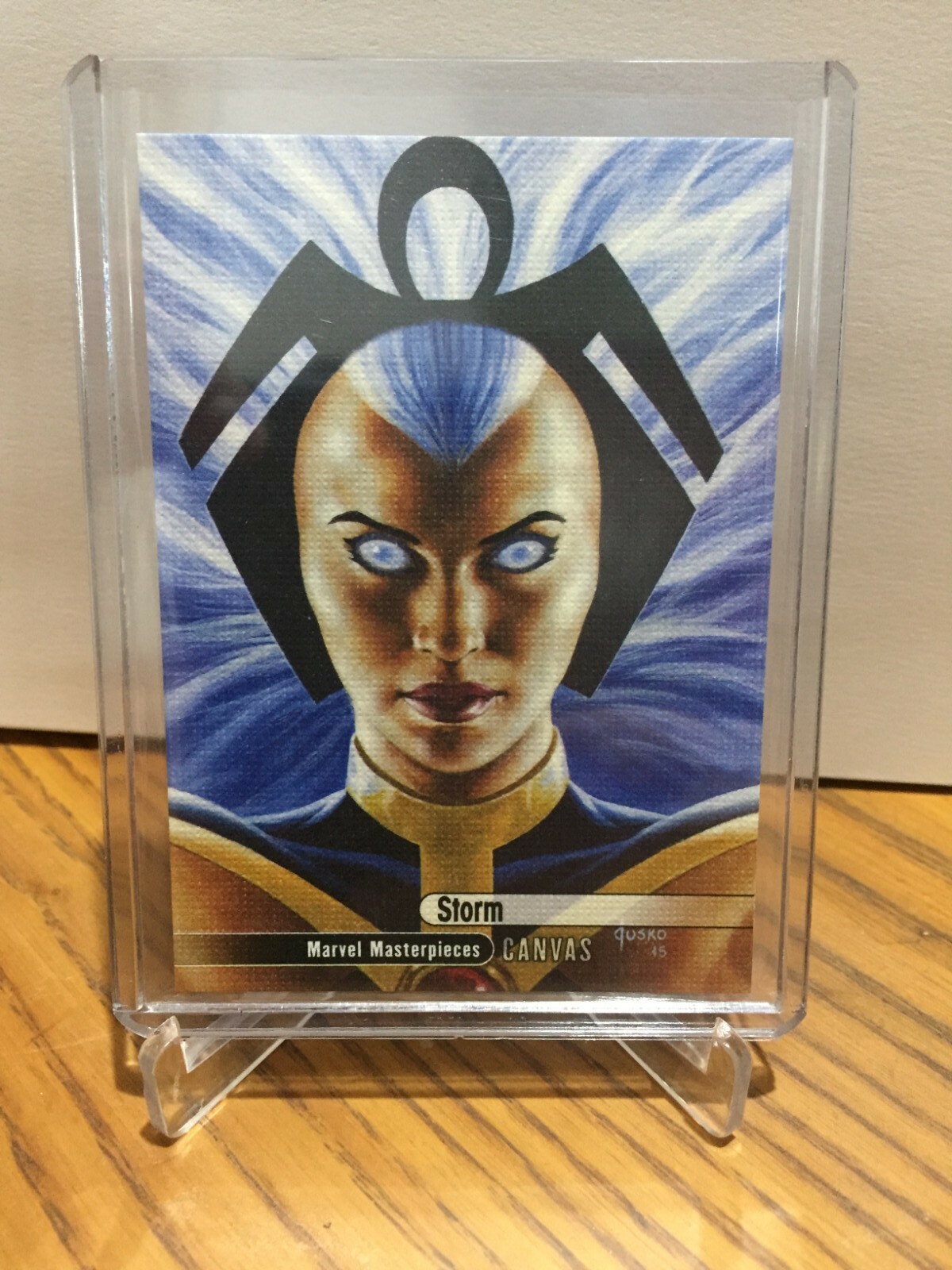 2016 Upper Deck Marvel Masterpieces Canvas High Series Storm #99