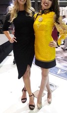 Asian Traditional And Modern Mixed High Fashion Silky Golden Dress Size XS-XXS