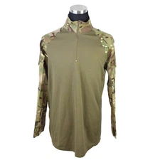 British Army Combat Shirt UBACS 180/100 Large MTP Camo Green Beige Zip