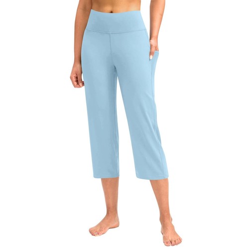 Capri Pants For Women Yoga Capris With Pockets Plus Size Capri Leggings - Picture 37 of 51