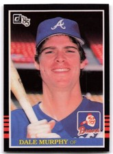 1985 Donruss Dale Murphy Atlanta Braves #66