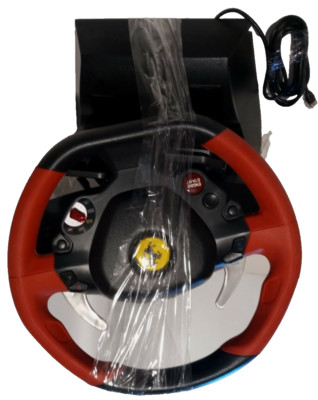 Thrustmaster 4460105 - Ferrari 458 Spider Racing Wheel - Red And Black