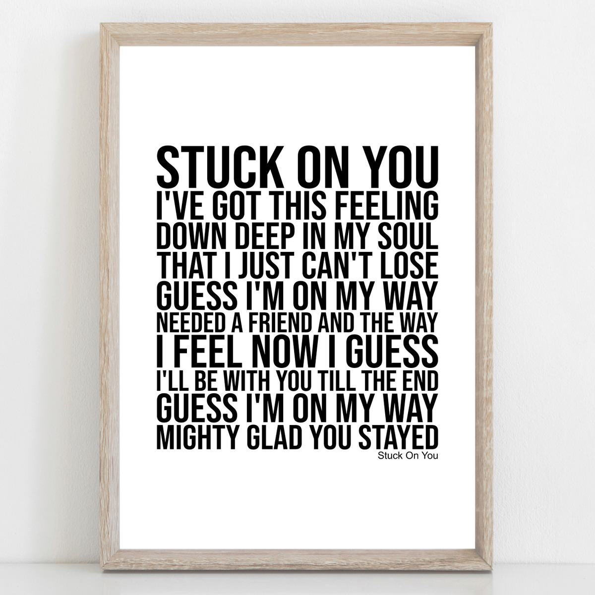 Lionel Richie - Stuck On You (Lyrics) 