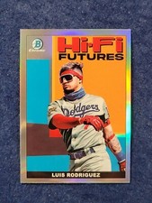 2022 BOWMAN CHROME  BASEBALL LUIS RODRIGUEZ HI-FI FUTURES INSERT #HIFI-14