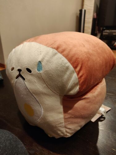 BNWT Furyu Yeast Ken Bread Dog Toast Egg Big Plush Doll Toreba - Picture 2 of 4