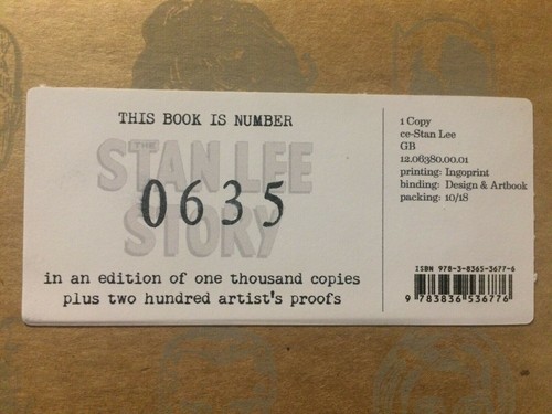 THE STAN LEE STORY | Signed By Stan Lee | Limited Taschen Collector's Edition - Photo 4/4
