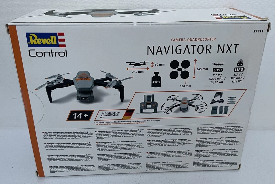Revell Control Navigator NXT Quadcopter, Drohne Kameradrohne - Bild 2 von 4