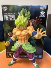 RARE Dragon Ball THE 20TH FILM Ichiban Kuji 2019 Broly Figure EXPRESS BOX set