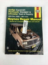 Haynes 30010 Repair Manual Dodge Caravan Plymouth Voyager Chrysler Town/Country