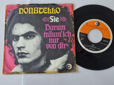 7'' Single Donatello - Sie/ Darum träum ich nur von dir Vinyl SUNG IN GERMAN