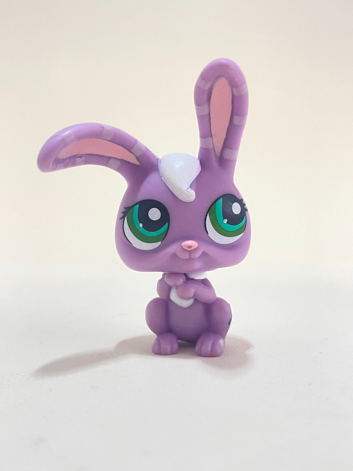 Littlest Pet Shop LPS #828 Purple Bunny Rabbit Green Eyes | eBay