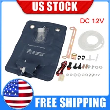 151286776374 Universal Windscreen Washer Bottle Bag Kits w DC 12V Pump for Car