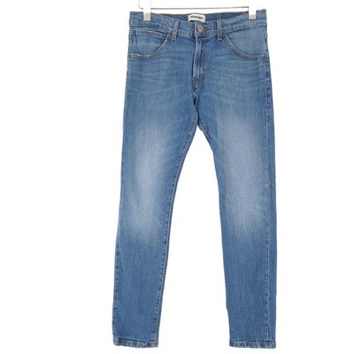 Wrangler Vintage Bryson Stretch Slim Skinny Jeans Blue Denim W30 L32