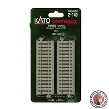 NEW Kato USA Inc. HO 123mm 4-7/8 Straight 4 KAT2140 HO Track