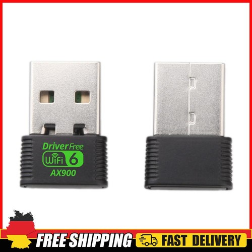 USB WiFi 6 Adapter 900Mbps Wireless Network Adapter Dual Band 2.4 & 5.8 GHz