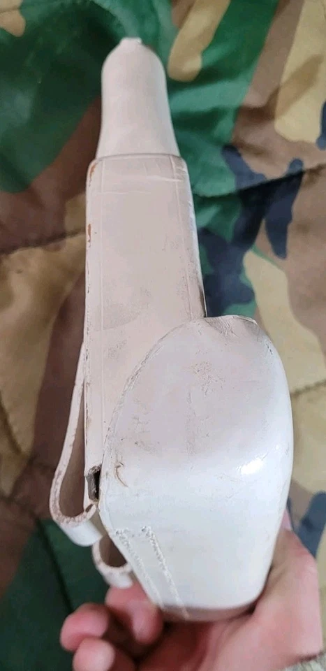 A.Kind West German White Browning Hi Power Leather Holster Right-hand 1961 - Image 4 of 4