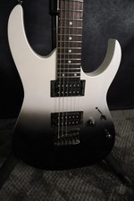 Ibanez RG421 Pearl Black Fade Metallic Electric Guitar-Full set up