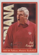 1993-94 Phipps Indiana Hoosiers Bob Knight 0q3