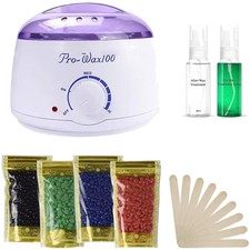 Electric Wax Warmer Kit - Hair Removal for All Genders