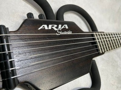Aria Sinsonido Nylon String Silent Travel Classic Electric Guitar