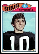 Roy Gerela 1977 Topps #421 Steelers NFL READ FREE SHIPPING AutographDen