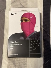 Nike Pro Therma-Fit Hyperwarm Hood Ski Mask Balaclava -US Stock Pink 